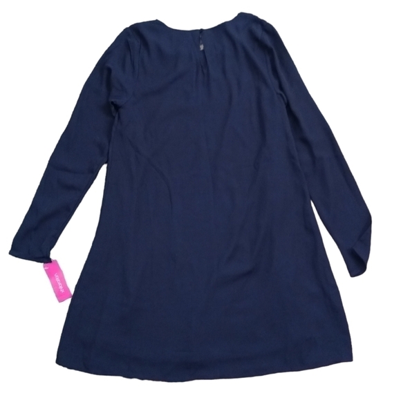 Xhilaration Floral and Navy Midi - Picture 4 of 8